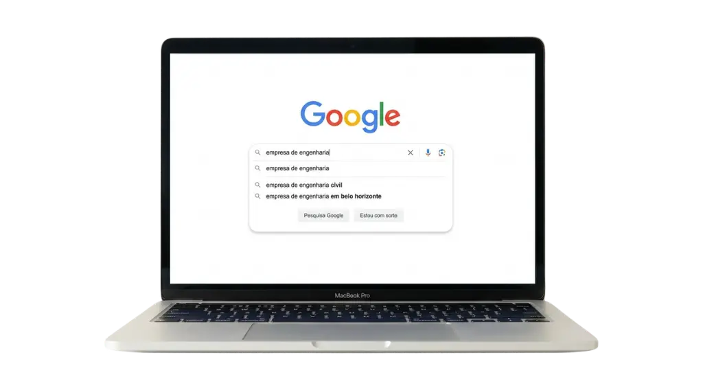 BUSCA NO GOOGLE DE UMA EMPRESA