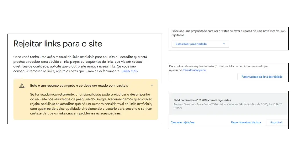 Como remover backlinks tóxicos