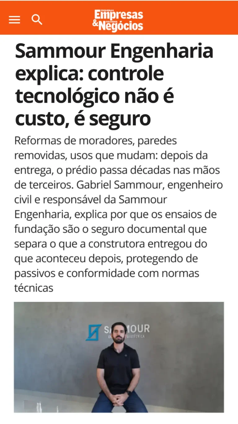 Sammour Engenharia - PEGN